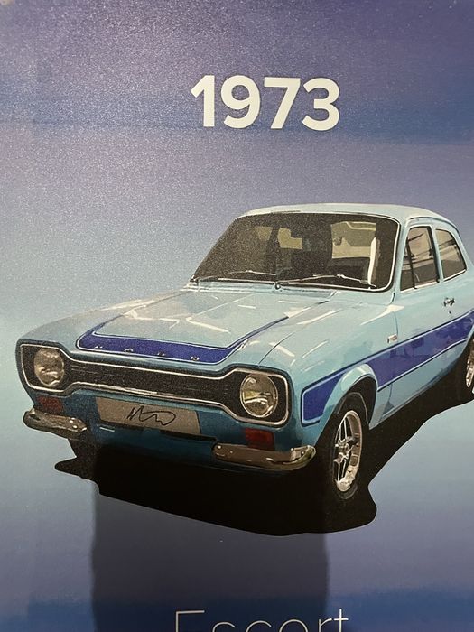 Placa metálica Ford MK1