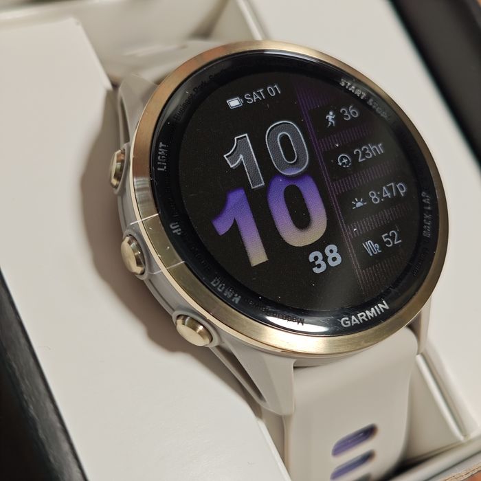 Garmin Forerunner 970 Soft Gold Titanium 010-02969-12