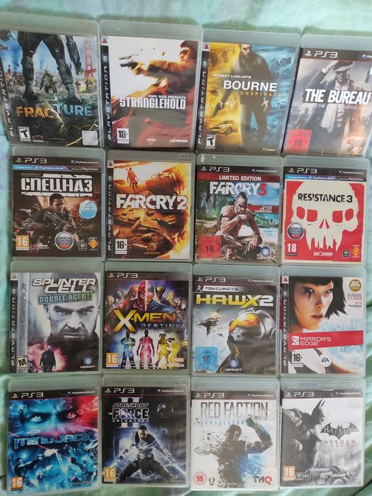 ігри PS3  диски  для sony playstation 3