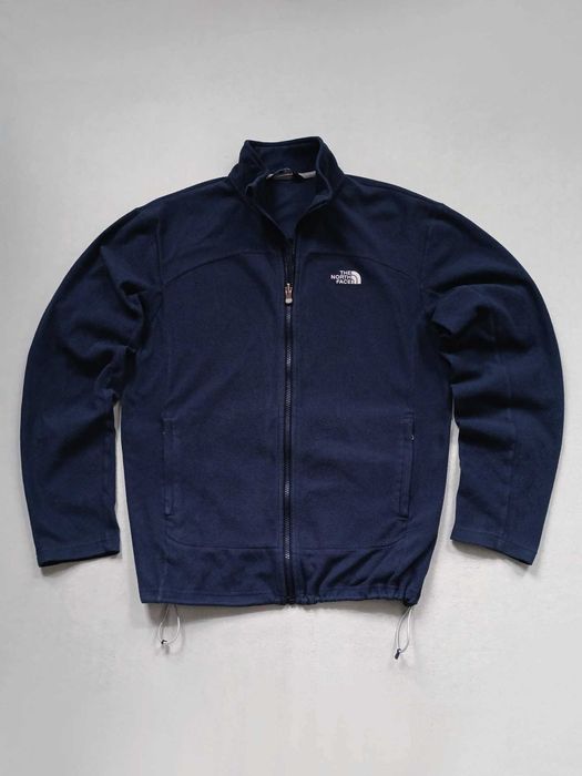 The North Face Polartec Mens M Glacier 100 Fz Fleece - Summit Navi