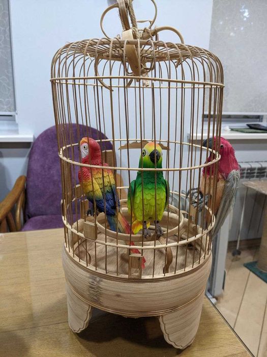 Клетка для птички. Вьетнам. Бамбук