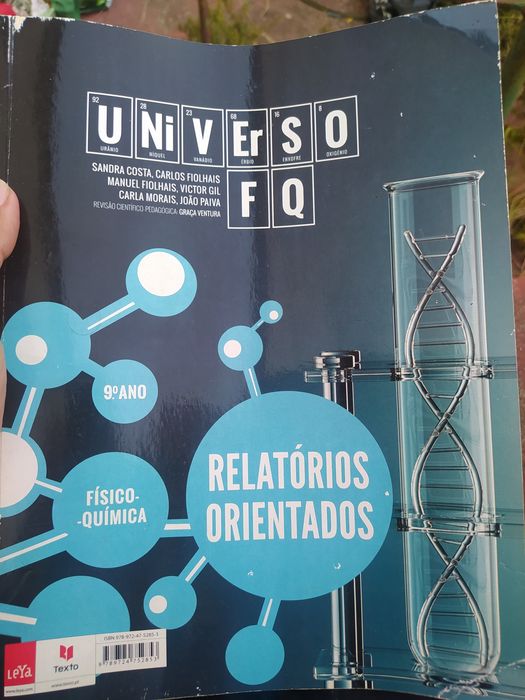 Físico química caderno atividades+ relatórios orientados manual escolar 9° ano