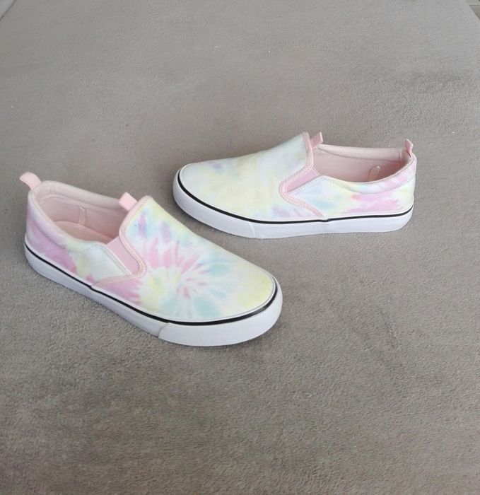 Nowe Reserved tie dye trampki tenisówki rozm 37