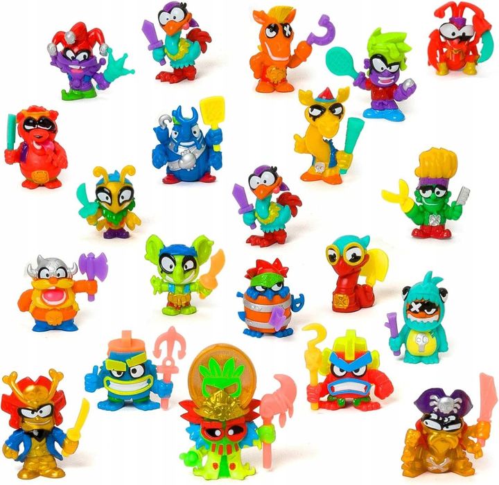 seria 3 PIRATIX Crazy Jungle Box 24 X Saszetka z Figurką + Akcesoria