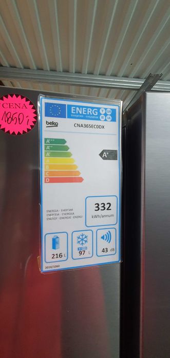 JANKI ul. Wspólna 6 Lodówka Beko CNA365EC0DX