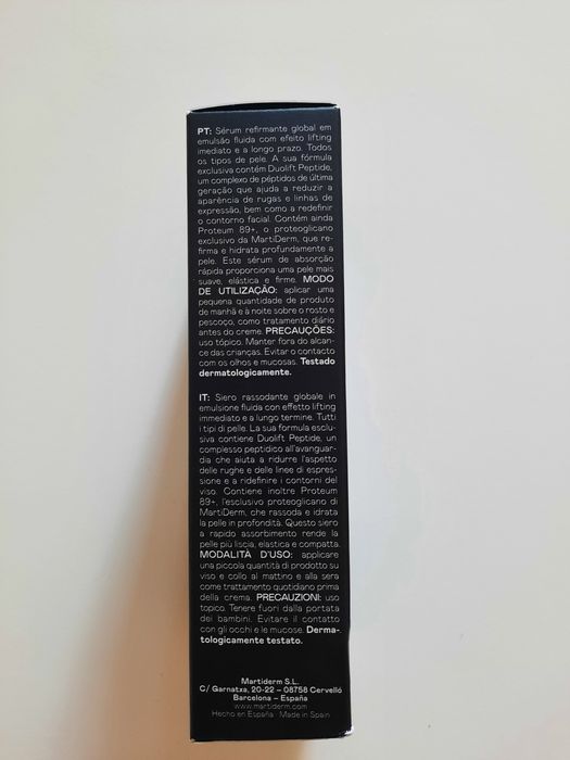 Serum anti idade Martiderm Absolute Lift