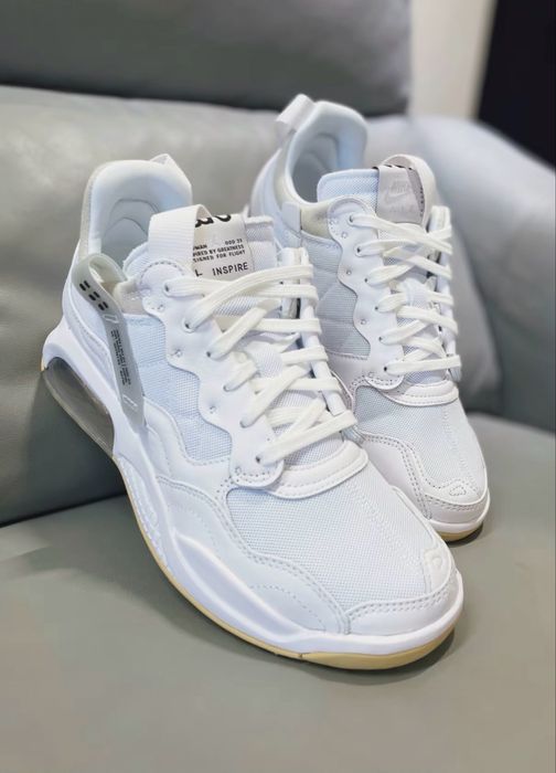 Оригінал Кросівки Nike Air Jordan  MA2 white Джордан білі шкіра + сітка