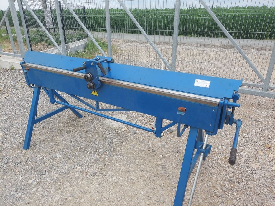 Ciężka Giętarka Do Blachy 1,2mm Zaginarka 2,14 Nóż Krążkowy Transport
