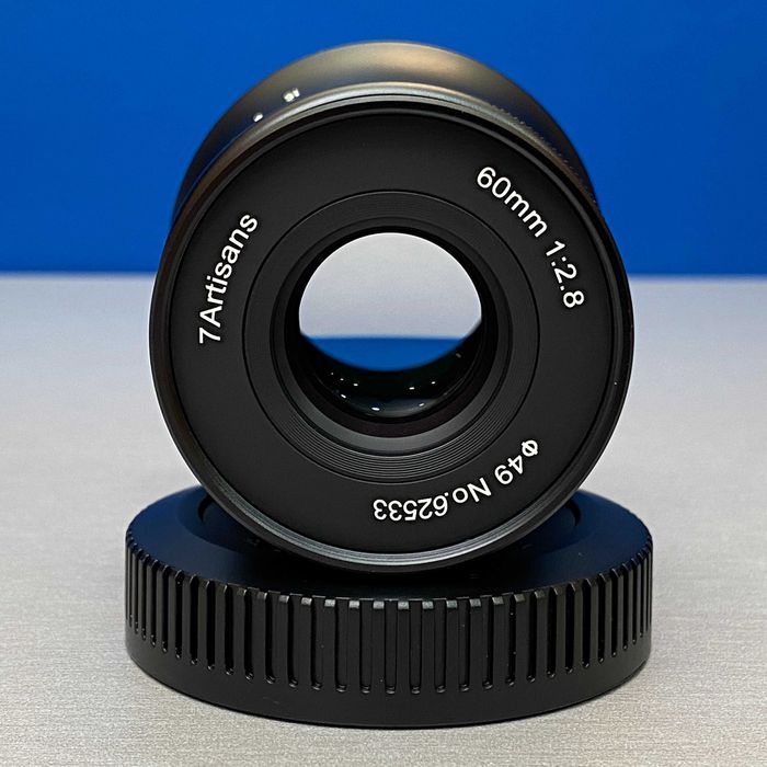 7Artisans 60mm f/2.8 II (Canon RF-S) - NOVA - 3 ANOS DE GARANTIA