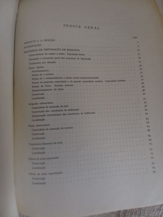 Depuração de Esgotos Domésticos Eng Civil