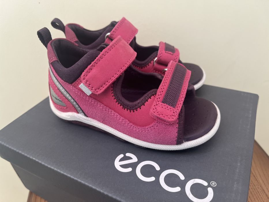 Ecco biom mini 23 р ( 15 см) босоножки сандалии босоніжки