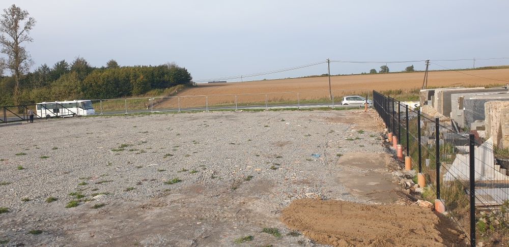 Plac działka komis działalność skład wynajem 1500 m2