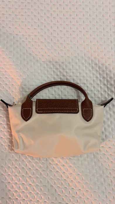 mala longchamp bege