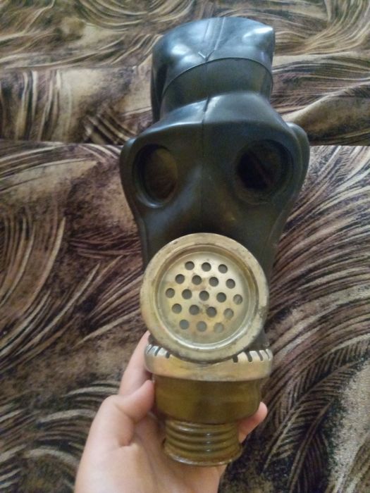 Советский противогаз ШМС 1 размер читайте описание !обмениваю только лично руки в руки