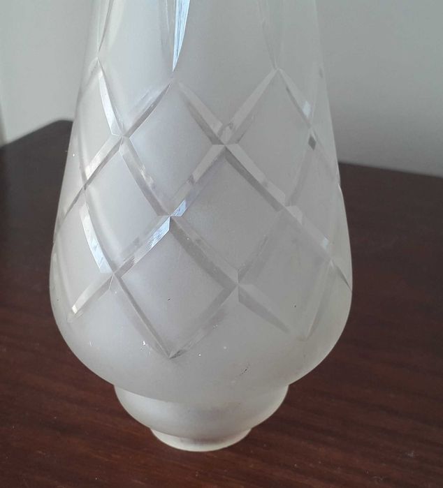 Chaminé de candeeiro, em vidro fino