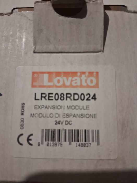 Mодуль розширення і зв'язку Lovato lre08rd024.