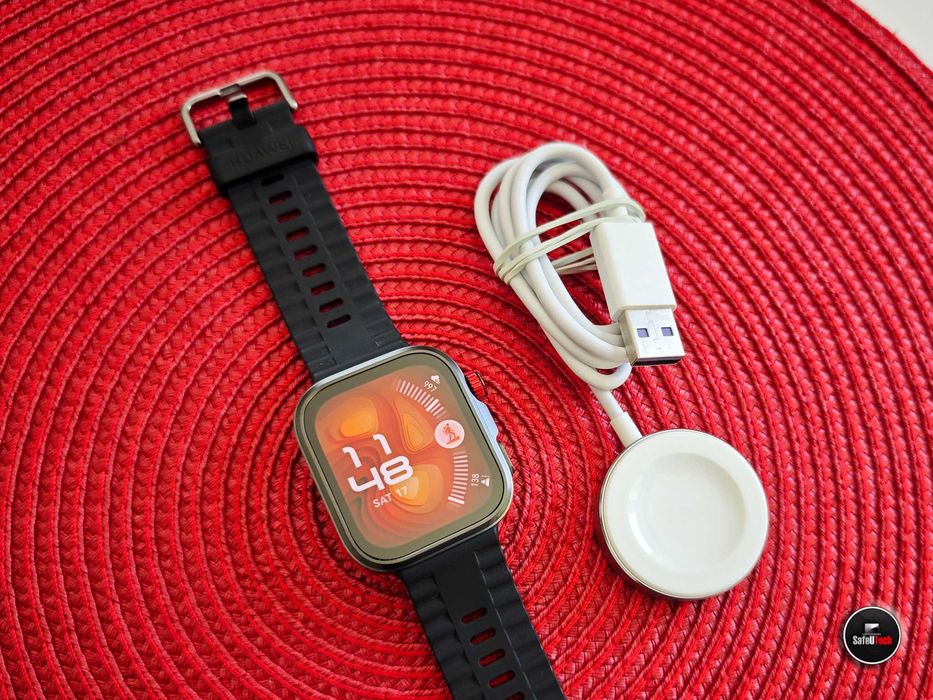 Huawei Watch Fit 4 Pro Czarny - EKG - SZAFIR - TYTAN - GW. 10.2027