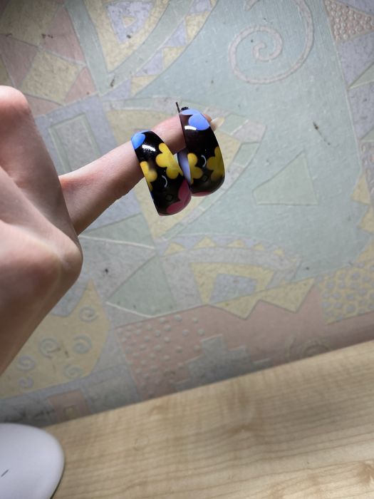 Сережки біжутерія 3 пари.