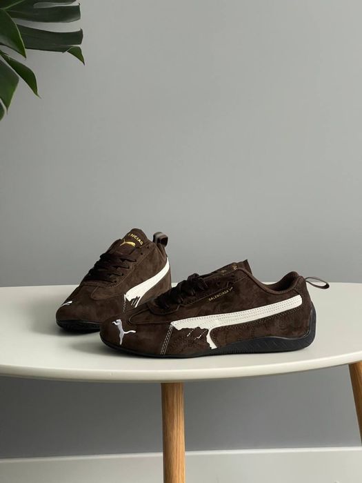Кеди Puma Speedcat Suede Balenciaga Brown