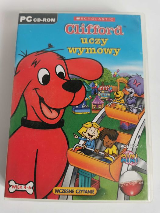 Gra PC Clifford uczy wymowy (cd117)