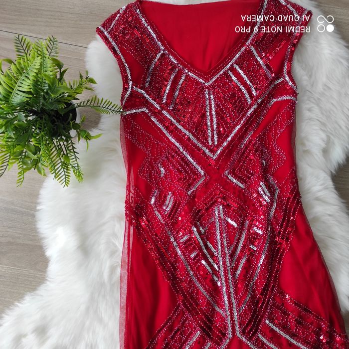 Sukienka czerwona XS