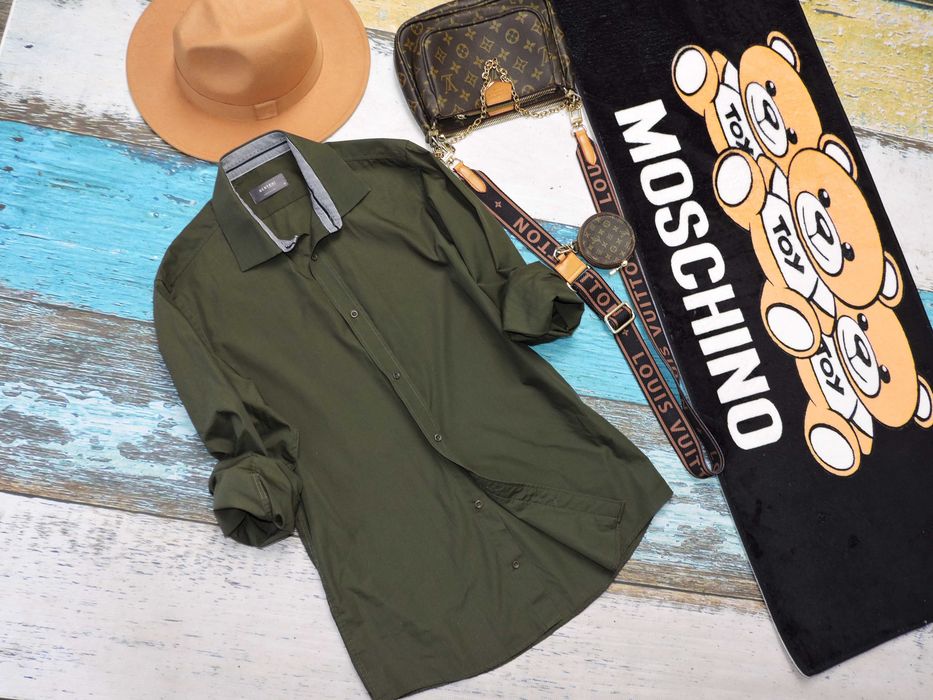 Betoni męska koszula khaki r 40