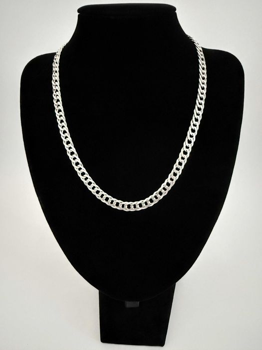 Srebrny Łańcuszek splot Rombo 50,5 CM 33 GRAM ! PR. 925 Okazja !