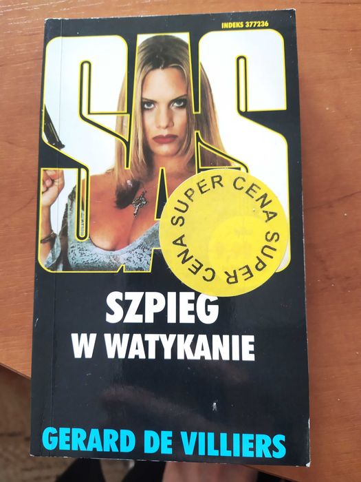 Książka "Szpieg w Watykanie" Gerard De Villiers
