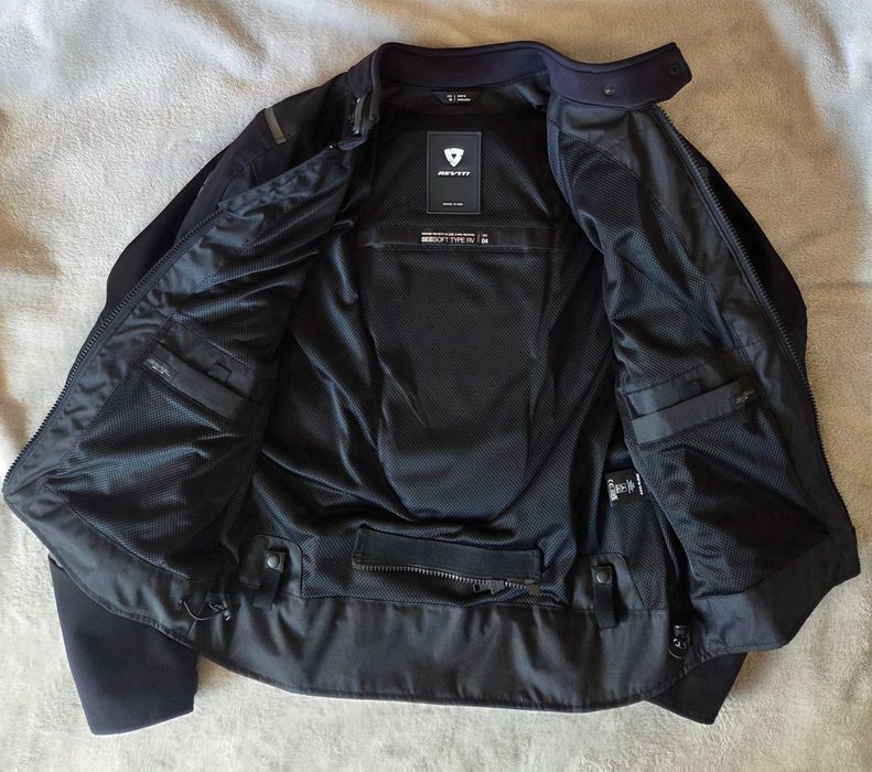Kurtka Revit AIRWAVE 4 black M kurtka motocyklowa męska