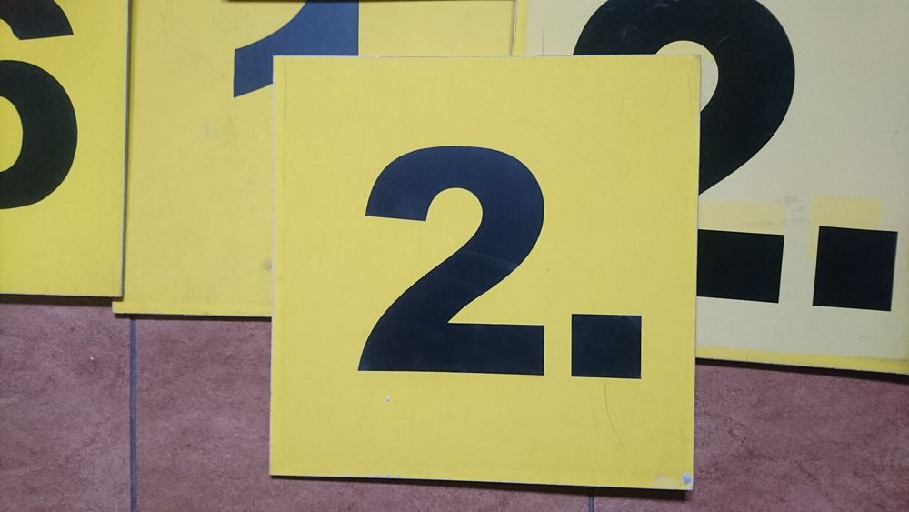 Ceny Klapki z Cenami Pylon Cyfry