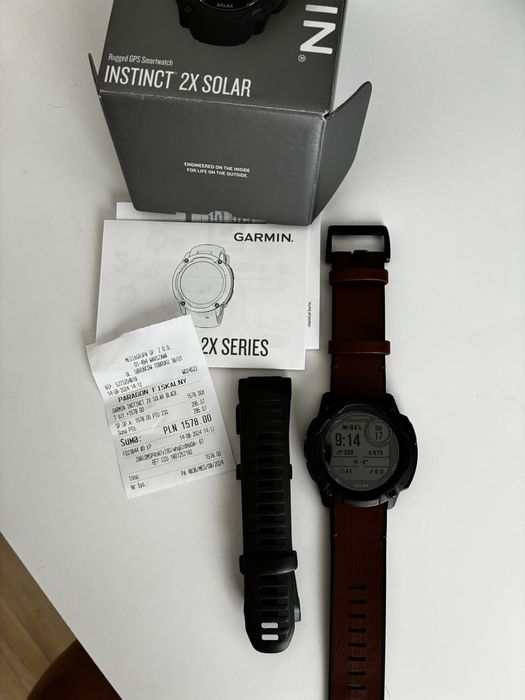 Garmin Instinct 2X Solar 51mm - Pełen Komplet