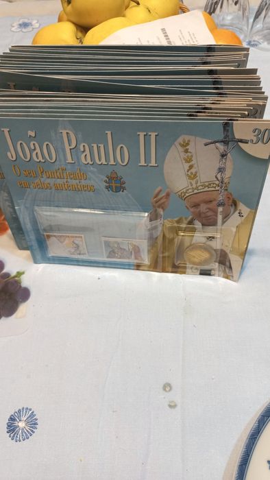 Coleção selos papa João paulo ii