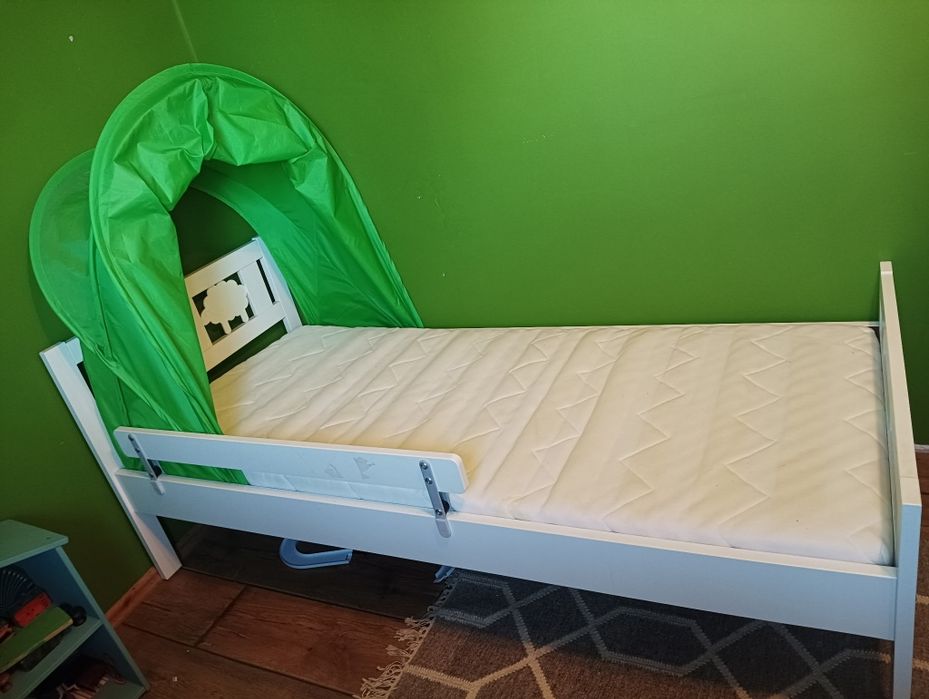 Łóżko Ikea Kritter z barierką
