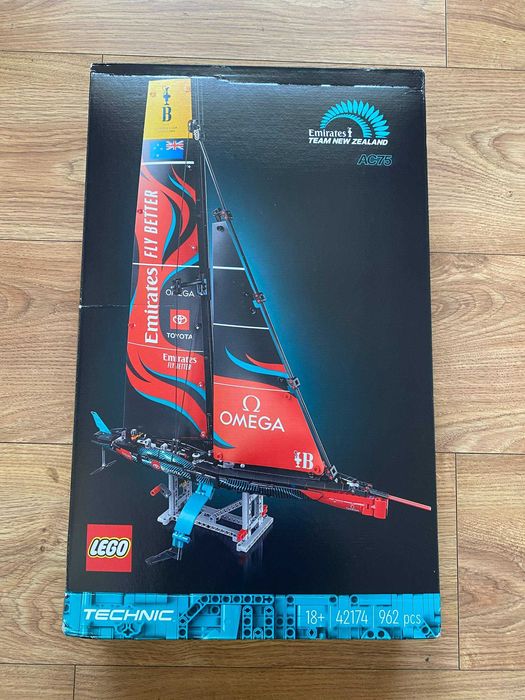 Lego technic 42174 Jacht Emirates Team New Zealand AC75 NOWY ZESTAW!