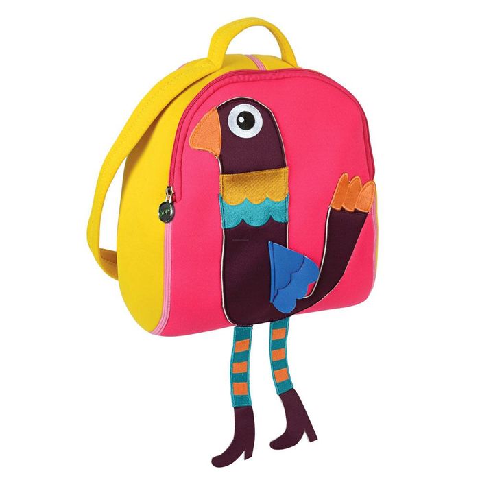 Mochila Oops 30 cm Soft Pavão