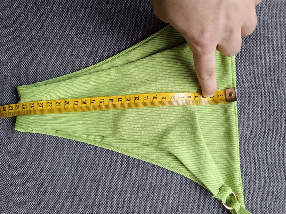 Dół od bikini r. M / 38 limonka