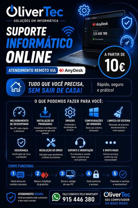 serviço de informatica.