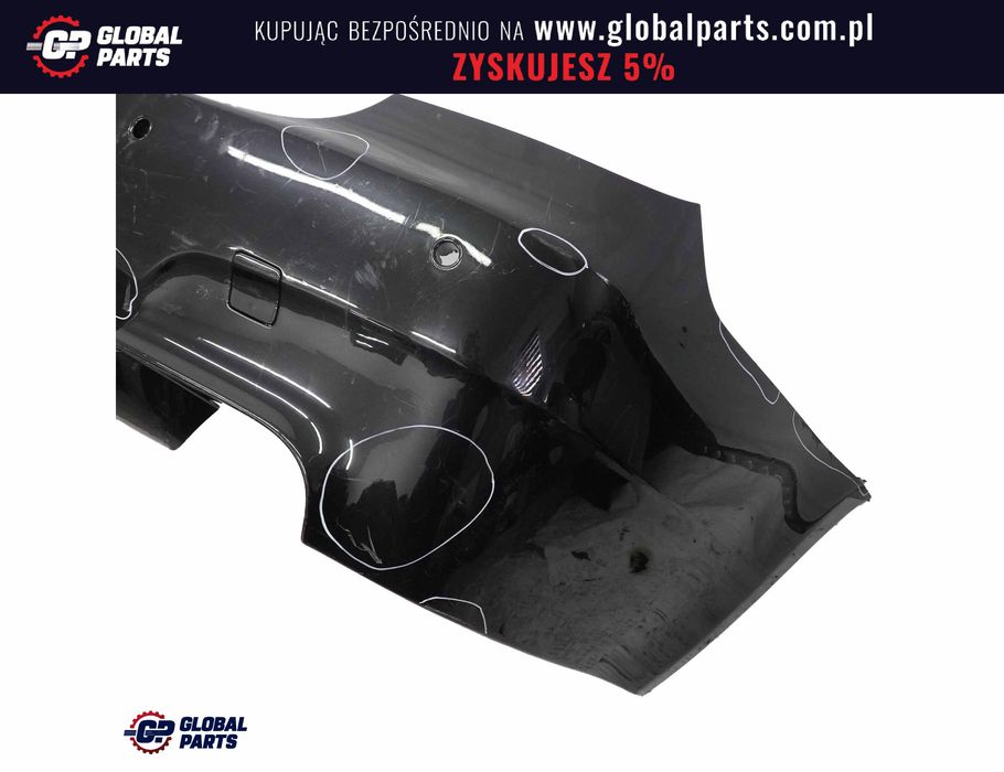 BMW E60 M5 Zderzak Tylny Black Sapphire - 475
