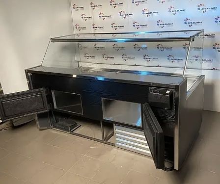 Вітрина КУБ для ковбаси та м'яса в наявності