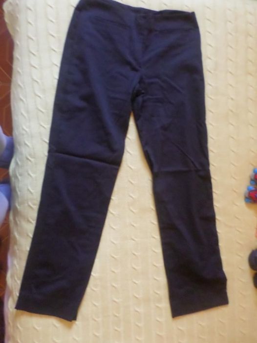 Calças pretas e calças azuis marinho, nº 36, novas