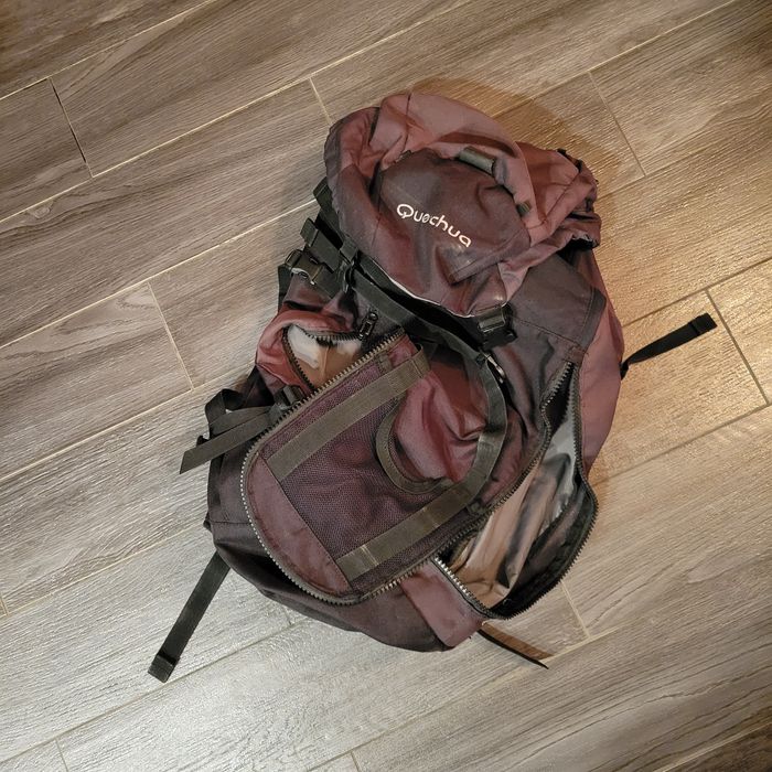 Рюкзак Quechua Forclaz 50л б/у - трекінг 3-5 днів