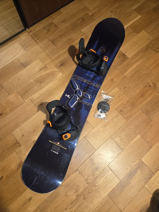 Deska snowboardowa Nidecker Target,, wiązania Elan, długość 159cm