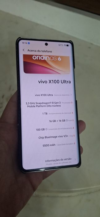 Vivo X100 Ultra 1 Tera vendo ou troco