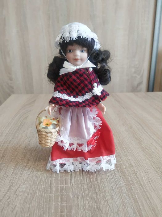 Lalka angielska kolekcjonerska stara orygin. porcelanowa