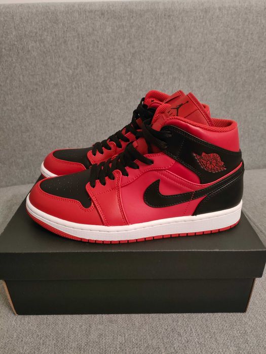 Nike Jordan 1 Mid Reverse Bred (2021) 554724-660 rozmiar 42 EU