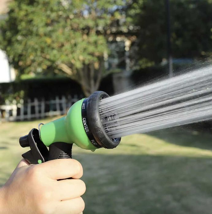 Pistolet do węża ogrodowego zestaw złączek ogrodowych 8 funkcji