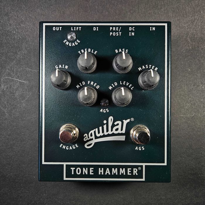 Aguilar Tone Hammer Preamp/DI – Stan Idealny + Box