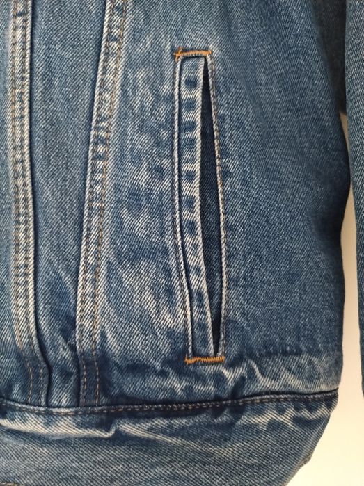 Kurtka katana męska dżinsowa Levi's Sherpa XL