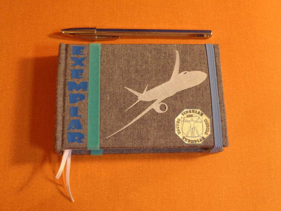 LogBook de Comissários de Bordo. A6 Costura Clássica. Portes Inclusos.