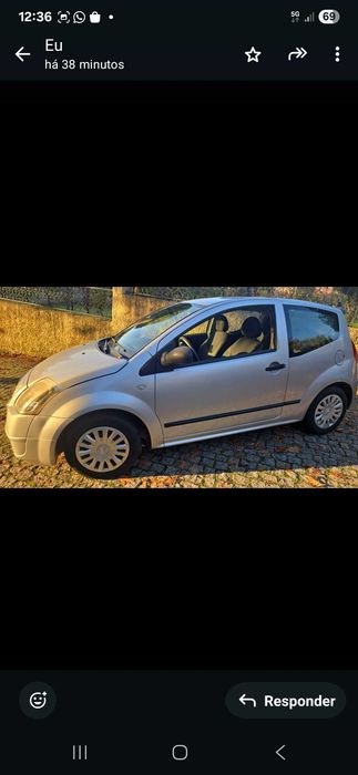 Cintroem C2 ano 2008 gasolina 105.000 km